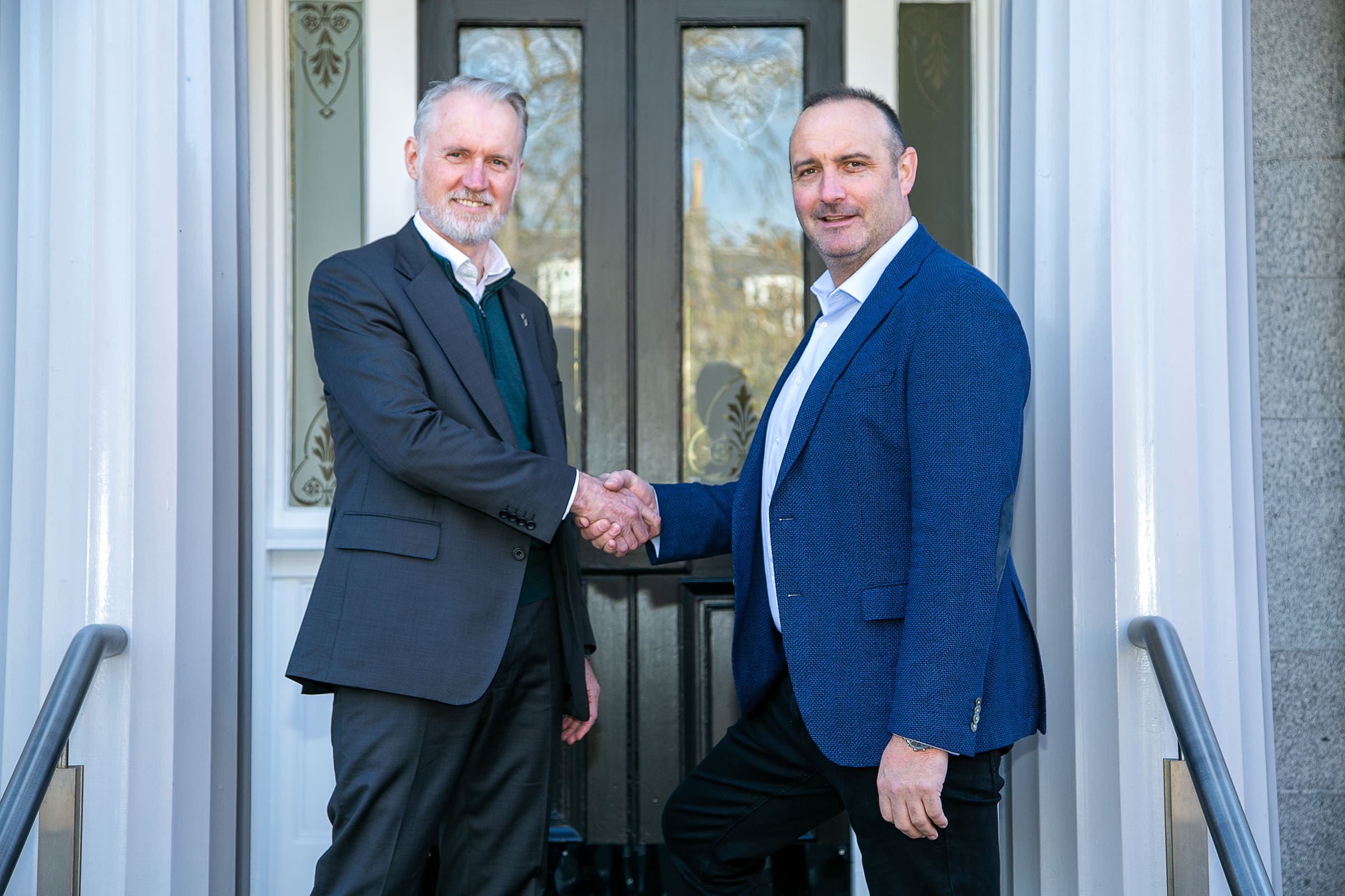 Image of Penspen CEO, Peter O'Sullivan and Grant Lunn, C&I Engineering Solutions CEO.